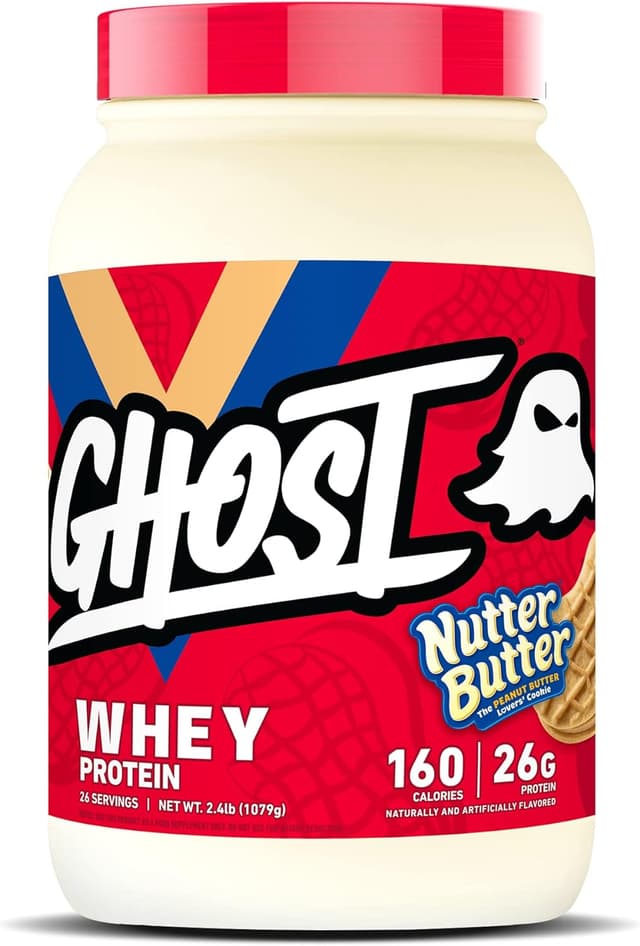 Ghost Whey Protein in Nutter Butter flavor