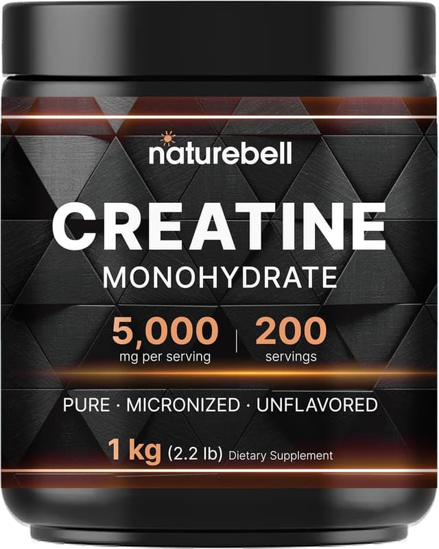 NatureBell Creatine Monohydrate container